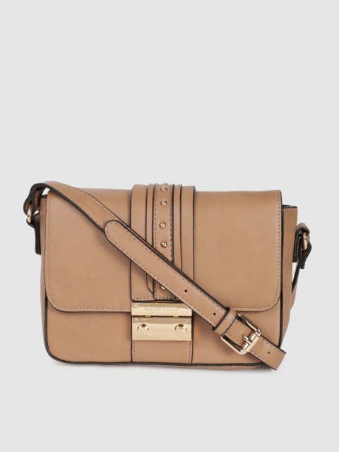 

Allen Solly Tan Brown Solid Sling Bag