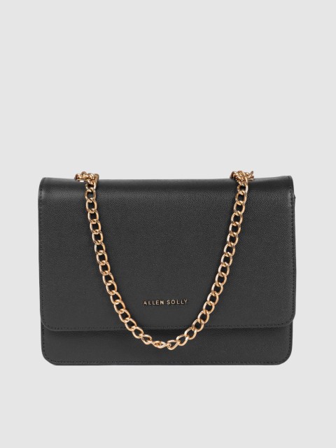 

Allen Solly Black Solid Clutch
