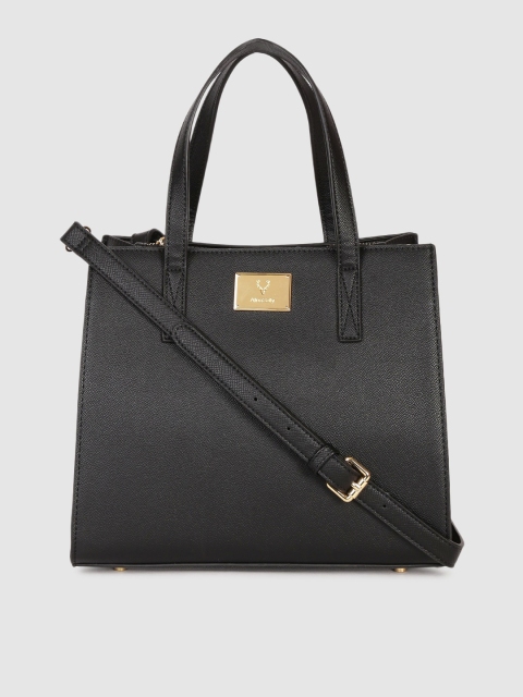 

Allen Solly Black Solid Shoulder Bag