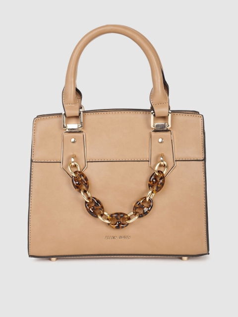 

Allen Solly Tan Embellished Sling Bag