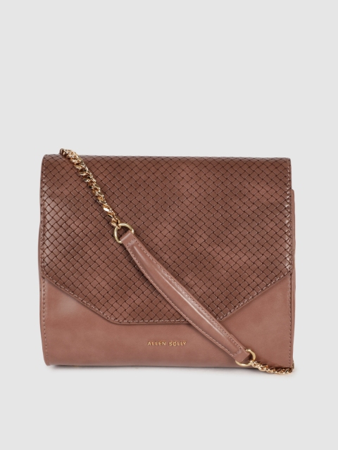 

Allen Solly Pink Textured Sling Bag