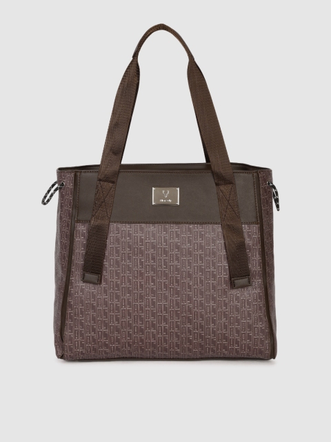 

Allen Solly Brown Printed Shoulder Bag