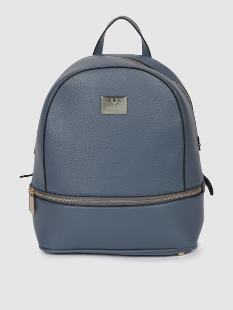 

Allen Solly Women Blue Solid Backpack