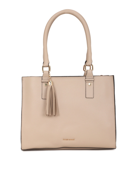 

Allen Solly Beige Solid Shoulder Bag