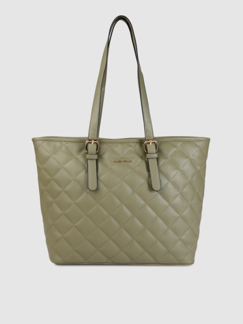 

Allen Solly Olive Green Quilted Shoulder Bag
