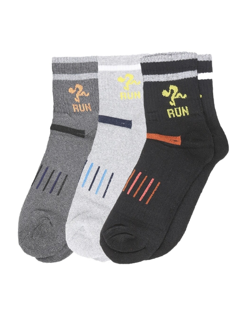 

Dollar Men Pack of 3 Assorted Above Ankle-Length Socks