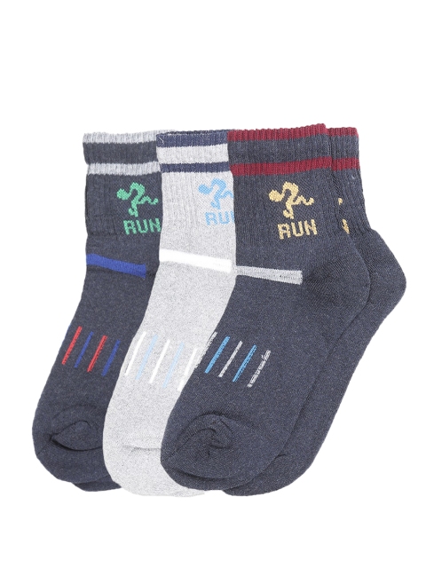 

Dollar Men Pack of 3 Assorted Above Ankle-Length Socks