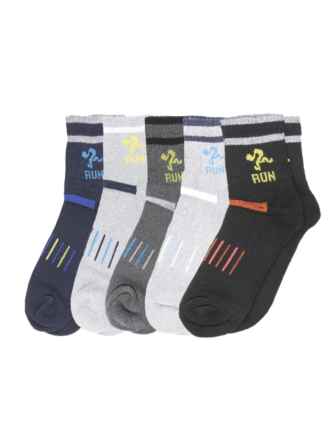 

Dollar Men Pack of 5 Assorted Above Ankle-Length Socks