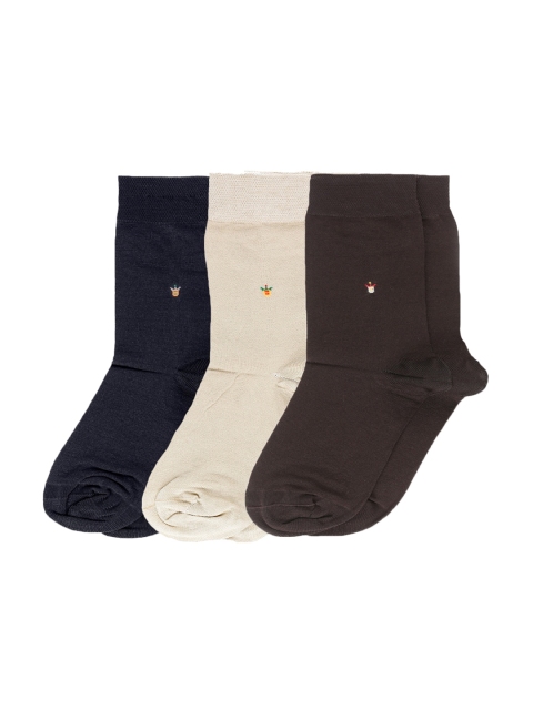 

Dollar Men Pack of 3 Assorted Calf-Length Socks