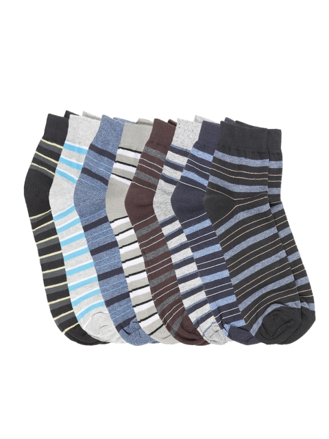 

Dollar Men Pack of 8 Assorted Ankle-Length Socks