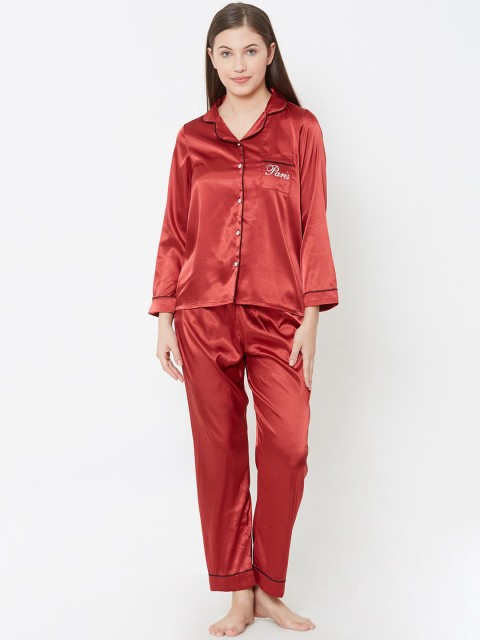

Sweet Dreams Women Red Night suit