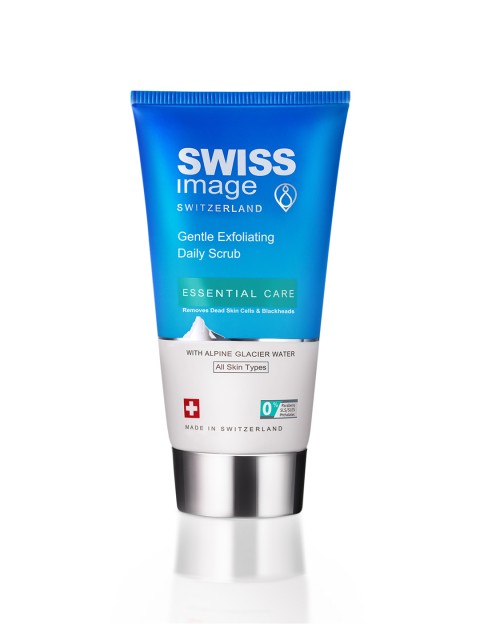 

SWISS Image Gentle Exfoliating Daily Scrub Infused with Alpine Glacier Water- 150ml, Blue