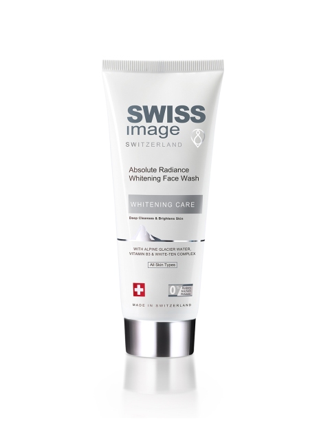 

Swiss Image Absolute Radiance Whitening Vitamin B3 & Alpine Glacier Water Face Wash 200 ml, White