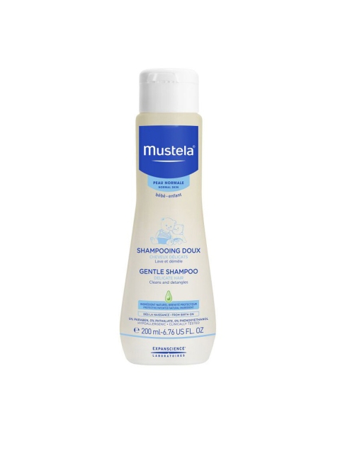 

Mustela Gentle Baby Shampoo 200 ml, White