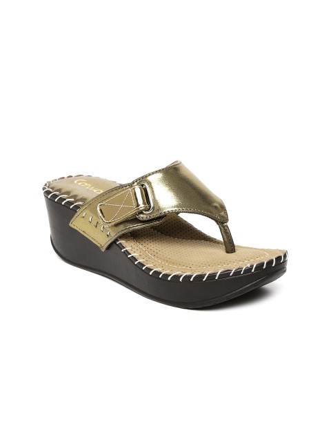 

Catwalk Women Antique Gold-Toned Sandals