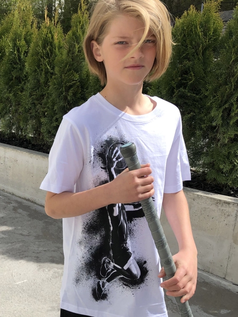 

H&M Boys White Printed T-shirt