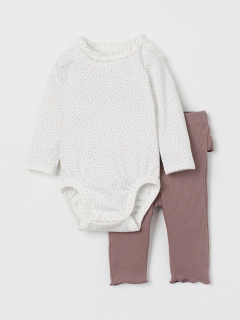 

H&M Kids 2-Piece Sustainable Cotton Set, Multi