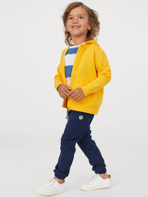 

H&M Boys Blue Solid Joggers