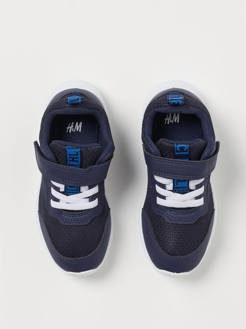

H&M Boys Blue Mesh trainers