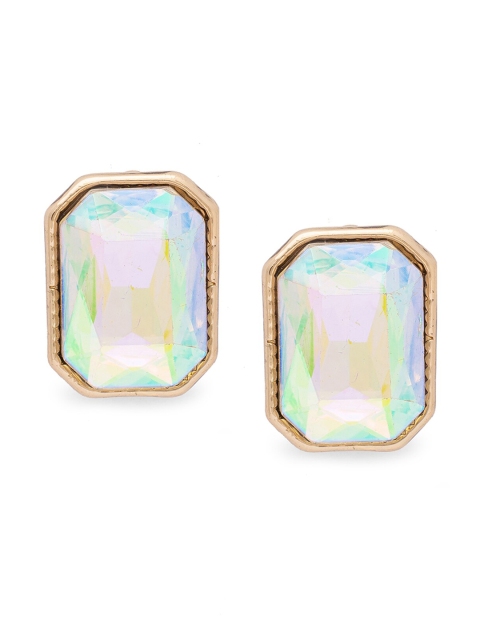 

Globus Gold-Plated Multicoloured Geometric Studs