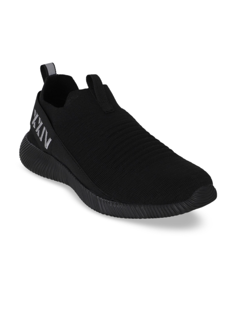 

KazarMax Men Black Solid Sneakers