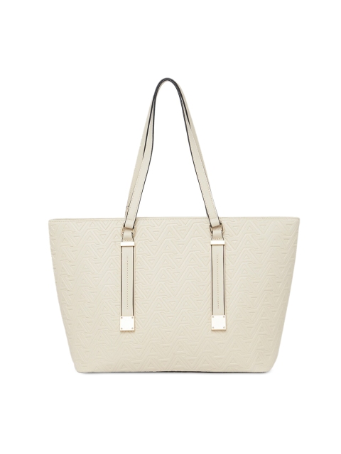 

ALDO Off-White Textured Shoulder Bag