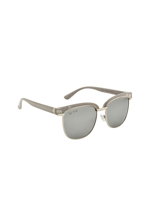 

Ted Smith Women Browline Sunglasses TS-NC-9950/S_T94, Silver