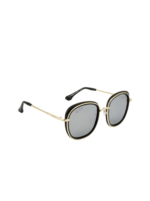 

Ted Smith Women Square Sunglasses TS-NC-0820/S_C2, Silver