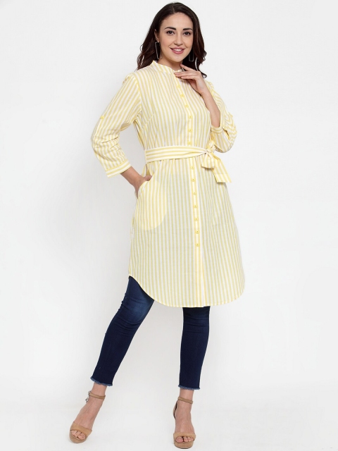 

Baani Yellow Striped Tunic