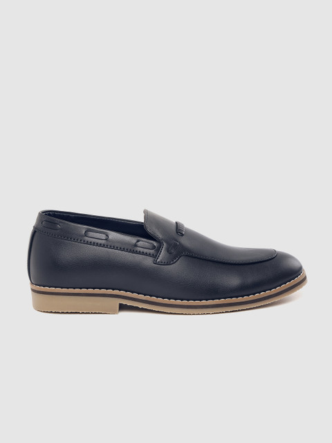 

Mast & Harbour Men Navy Blue Smart Casual Boat Shoes