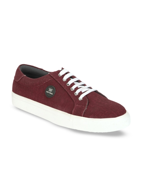 

Aditi Wasan Men Maroon Canvas Sneakers