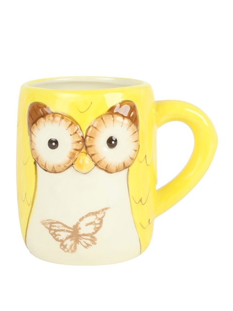 

Chumbak Yellow Opalware The Owl Be There For You Mug