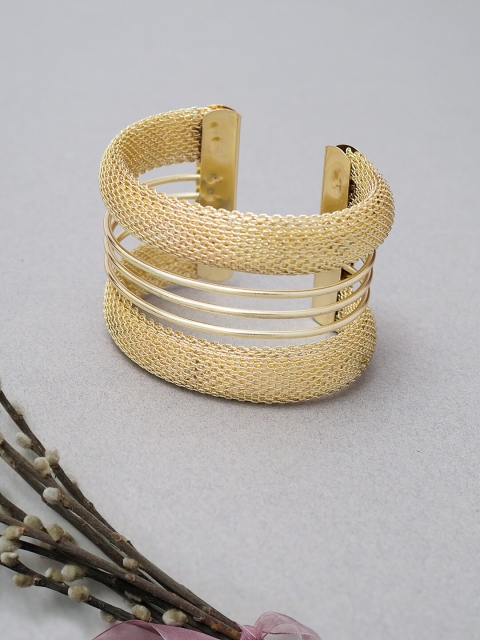 

Golden Peacock Gold Cuff Bracelet