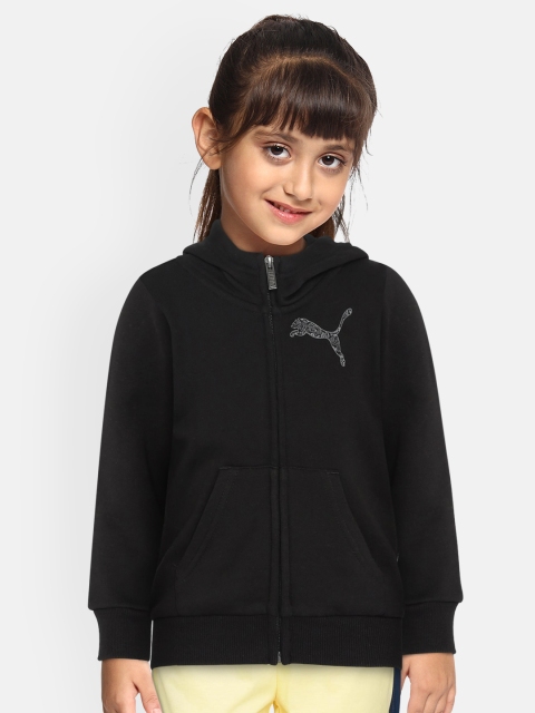 

Puma Girls Black Solid Bomber