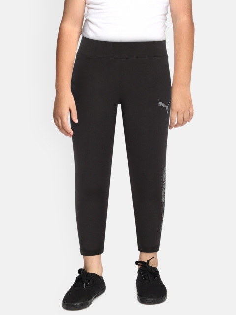 

Puma Girls Black Printed Tights