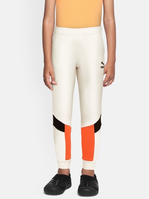 

Puma Boys Grey Printed MCS Straight Fit Joggers
