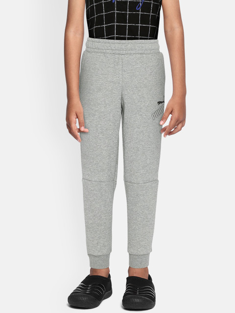 

Puma Boys Grey Melange Solid Amplified Joggers