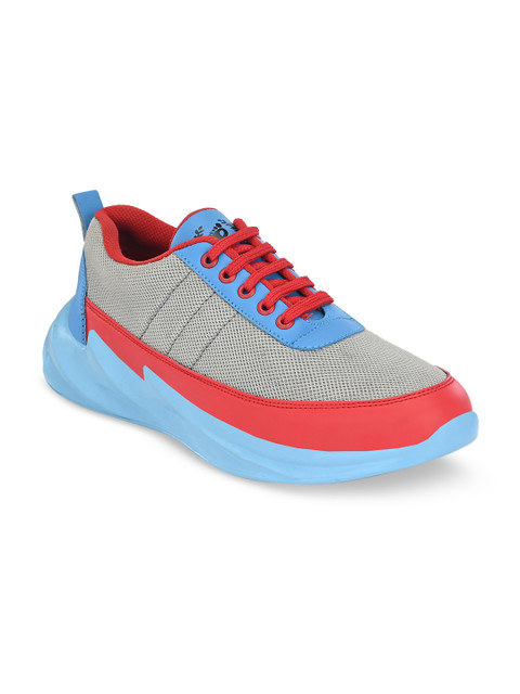 

Prolific Men Grey Mesh Running Shoes