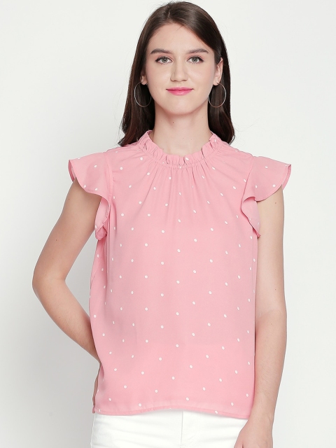 

Honey by Pantaloons Women Pink Printed Top