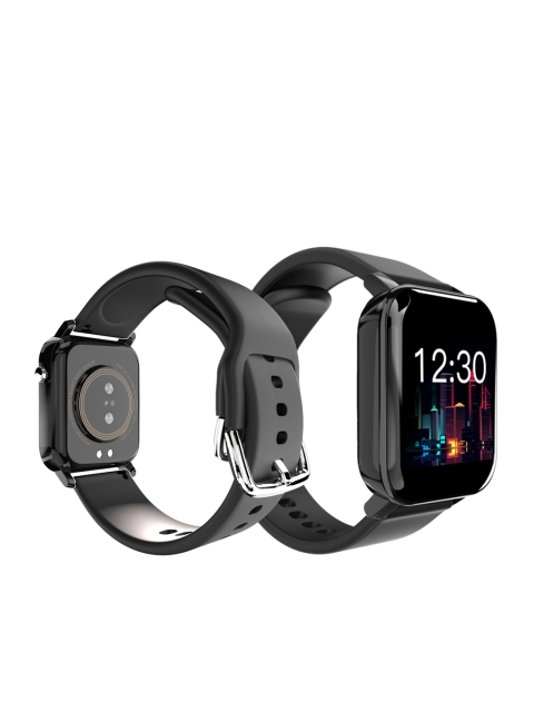 

TAGG Unisex Black Verve Waterproof Smartwatch with Full Touch Controls and High Resolution Display