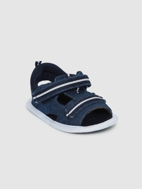 

Chicco Infant Boys Navy Blue & White Sandal Booties