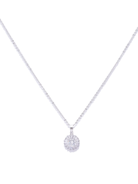 

Globus Silver-Plated Zircon Studded Chain