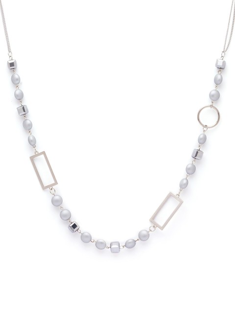 

Globus Silver-Plated Metal Necklace