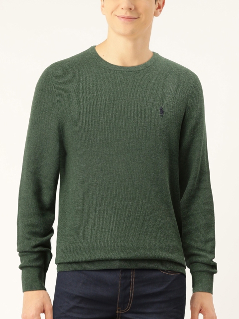 

Polo Ralph Lauren Men Cotton Crewneck Sweater, Olive