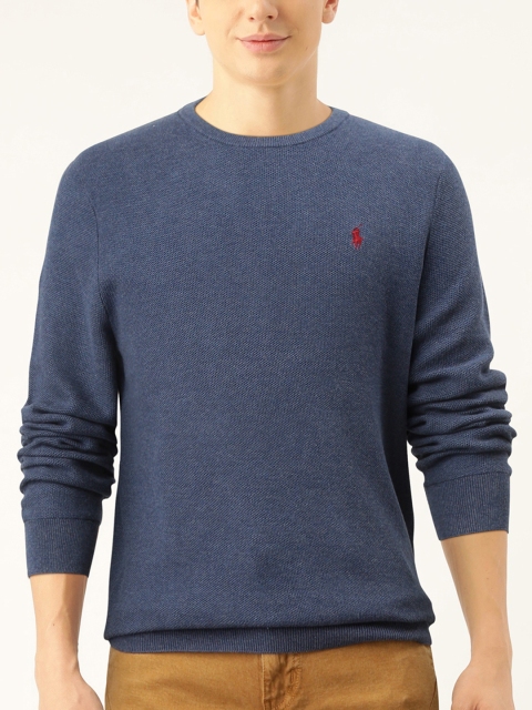 

Polo Ralph Lauren Men Cotton Crewneck Sweater, Navy blue