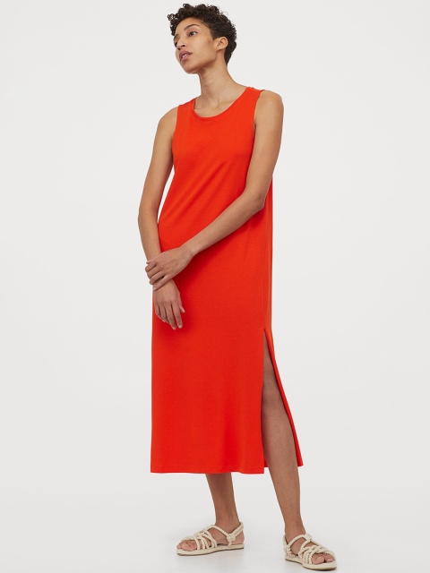 

H&M Women Red Solid Vest Dress
