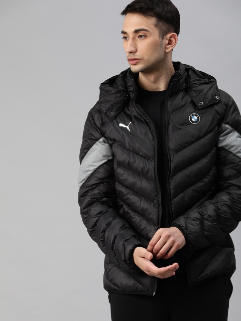 

PUMA Motorsport Men Black Solid BMW MMS MCS EcoLite Padded Jacket