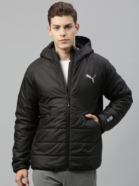 

Puma Men Black Solid WarmCELL Padded Jacket
