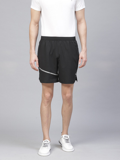 

Puma Men Black Run Woven 7" Solid Regular Fit Shorts