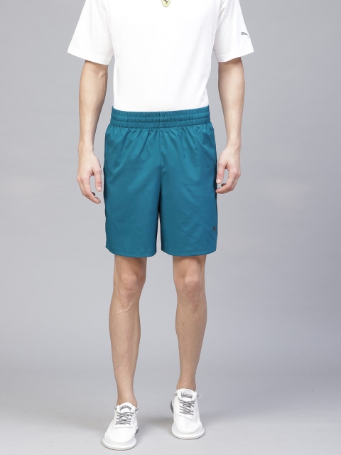 

Puma Men Teal Blue Favorite Blaster 7" Woven Solid Training Short